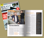 "Sorrisos Biónicos", Exame Informática